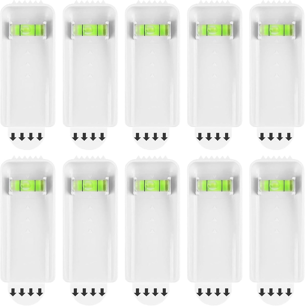 10 stuks zelfklevende haken voor foto's, afneembare fotohaken, lijmspijkers, zonder spijkers, voor het ophangen van foto's, decoraties, prikborden (3,7 × 8,4 cm)