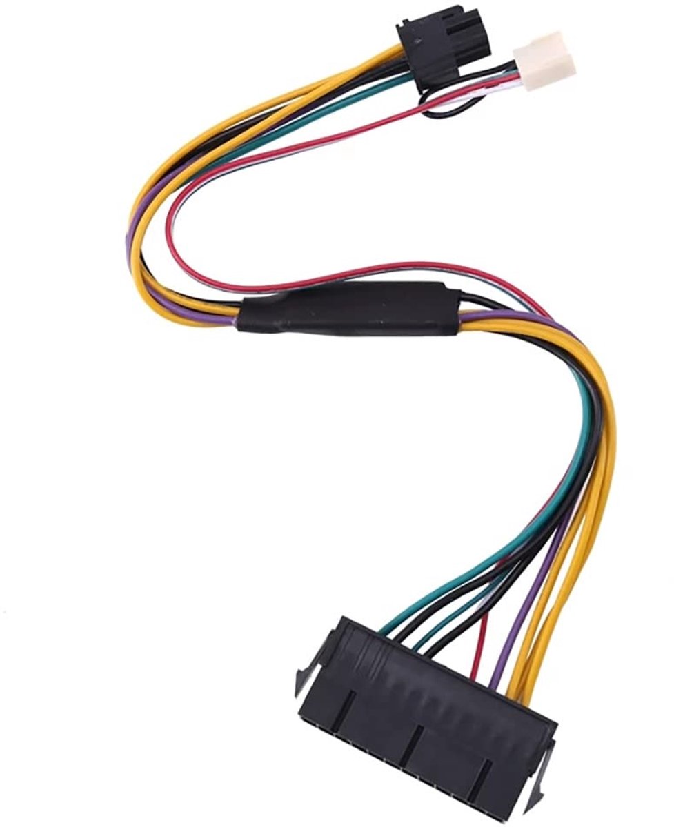 24 Pin naar 6 Pin Power Adapter Kabel voor HP ProDesk 600 G1 EliteDesk 800 G1 SFF PSU Voedingsadapterkabel