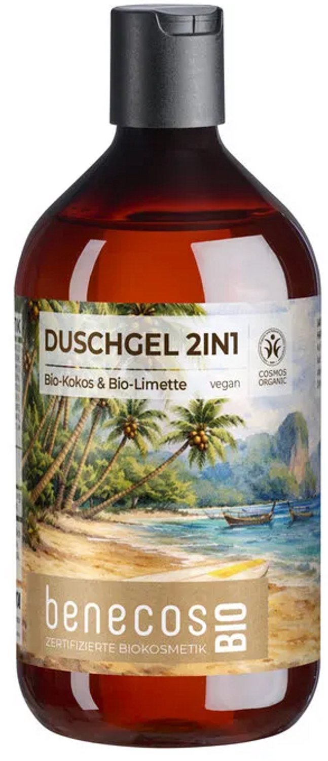 Benecos Bio 2-in-1 Douchegel Lime & Coconut