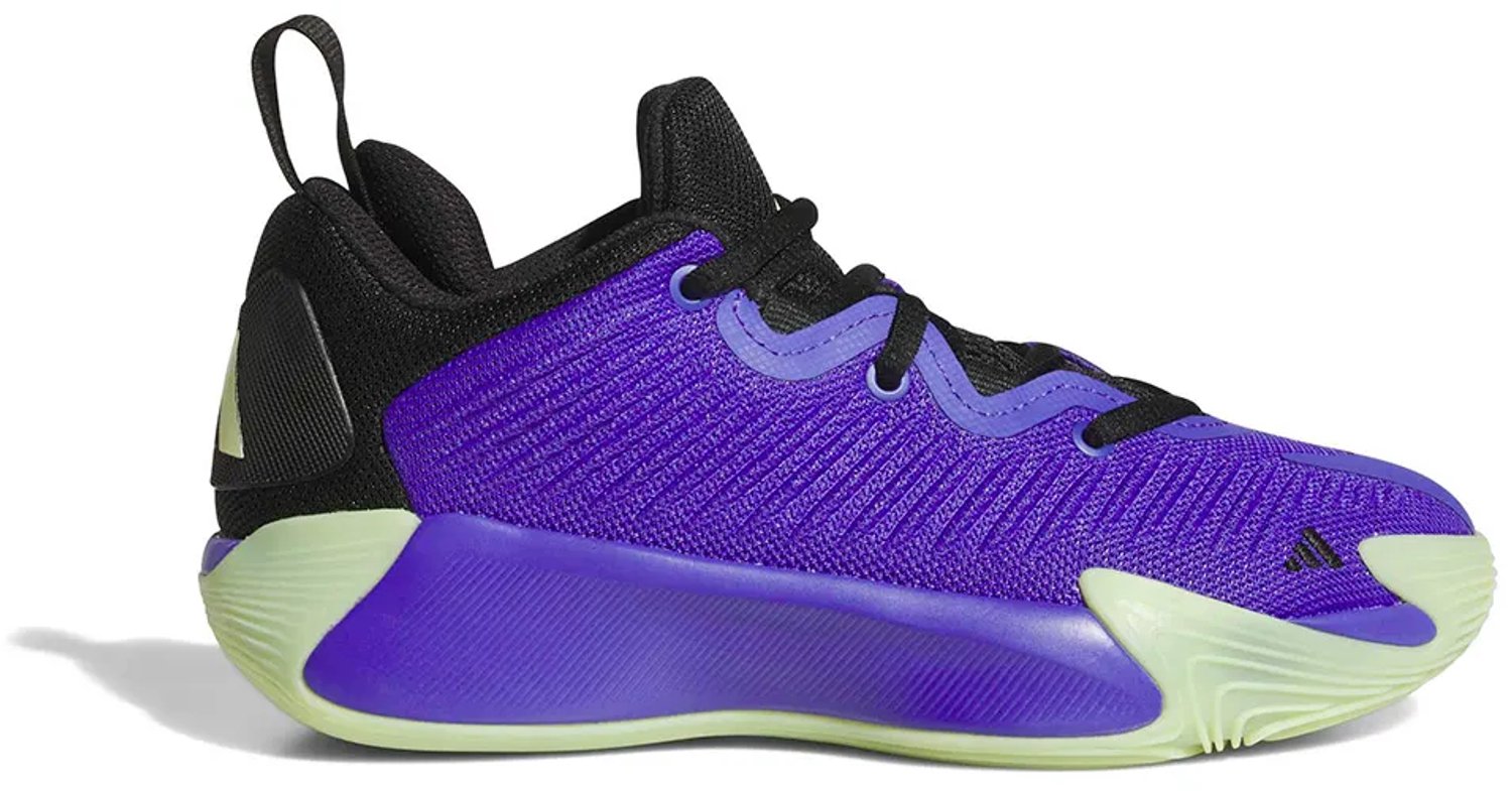 Adidas Initiation Junior Basketbalschoenen 1/2 Kinderen Zwart