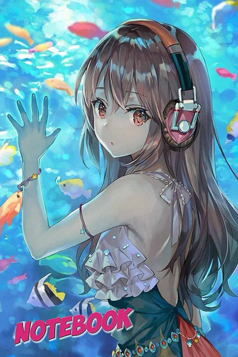 Anime Art Notebook: Anime Art Notebook Cover. The Anime Art design on the cover of the notebook is perfect for men - ShopVlot