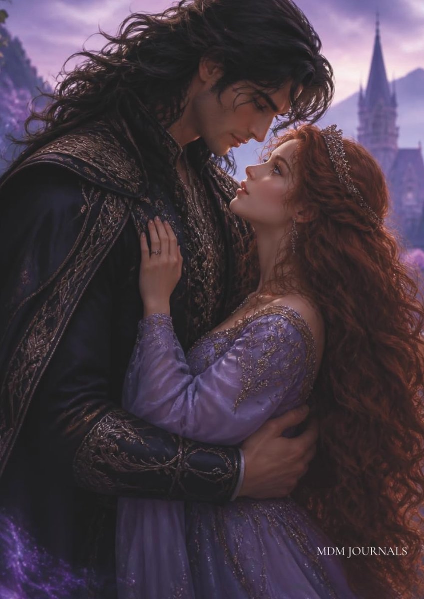 Bound by Crown Notebook: A Fantasy Romance Journal, 300 Lined Pages, A4 Size (8.27" x 11.69") - ShopVlot