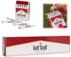 Duurzame Biologische Golf Tees van Bamboe - 120 Stuks, Shatterproof en Vintage Stijl, Perfect voor Golf Enthousiastelingen