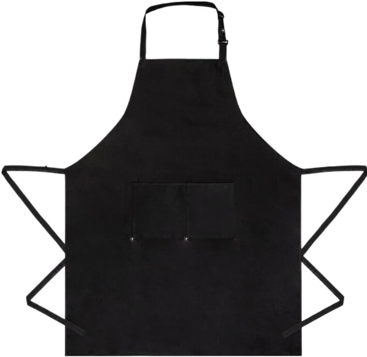 Waterdichte Keuken Schort met 2 Zakjes, Verstelbaar voor Koken, BBQ en Grillen voor Dames en Heren