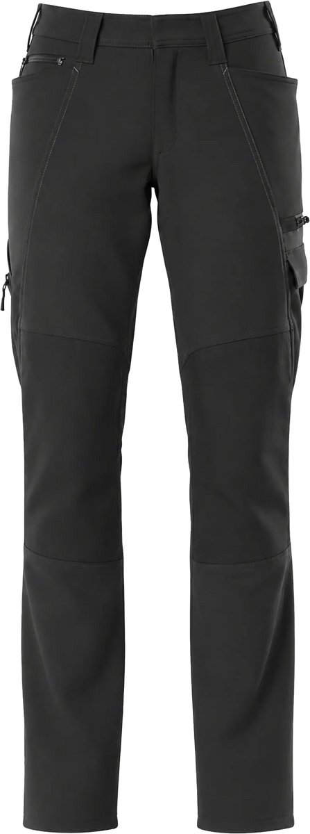Mascot Accelerate Broek met kniezakken 18179-511 - Zwart - C60 - 82