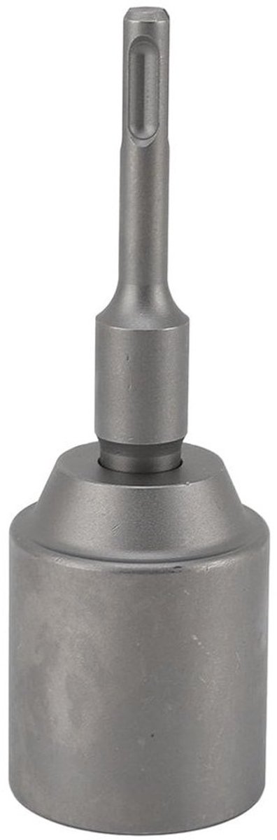 Aandrijfstang voor grondstangen - Gereedschap voor heipalen - Gereedschap voor paalgaten graven - Slagvast gesmeed staal - Diameter 45 mm - Staal