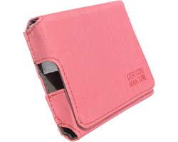 Cigarette case IQOS 3 Duo - pastel roze - organizer met ruimte voor accessoires - elegant design - Luxento