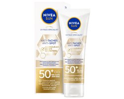 NIVEA SUN Face Luminous Anti-Spot Zonnebrand Gezicht SPF 50+ - Anti Pigmentvlekken - Zonnebrandcrème - 40 ml