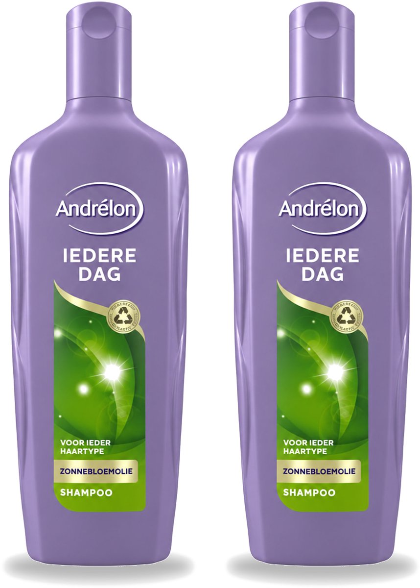 2 x Andrélon - Iedere Dag - Shampoo - 300 ml - Voordeelverpakking - 2 stuks