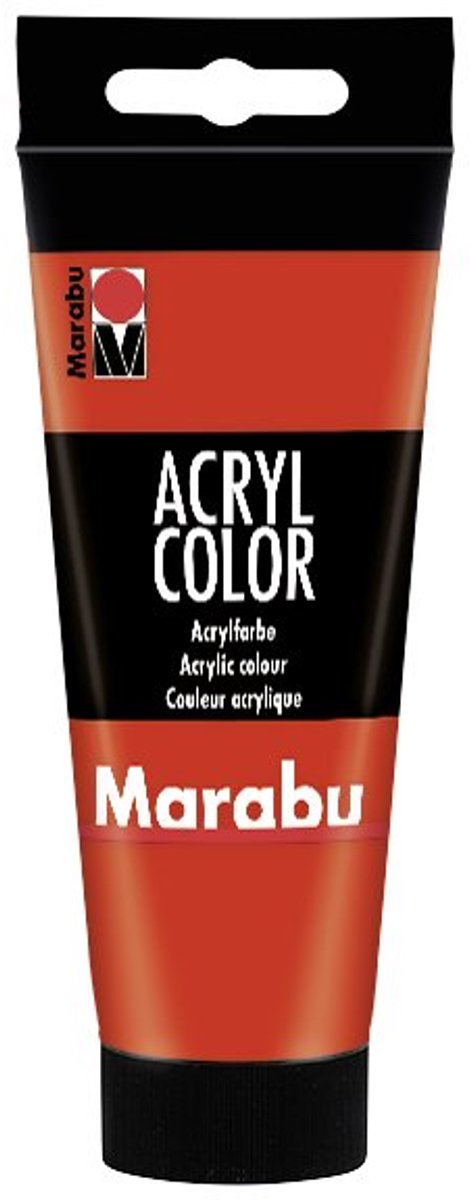 Marabu acrylverf Acryl Color, robijnrood 038, 100 ml