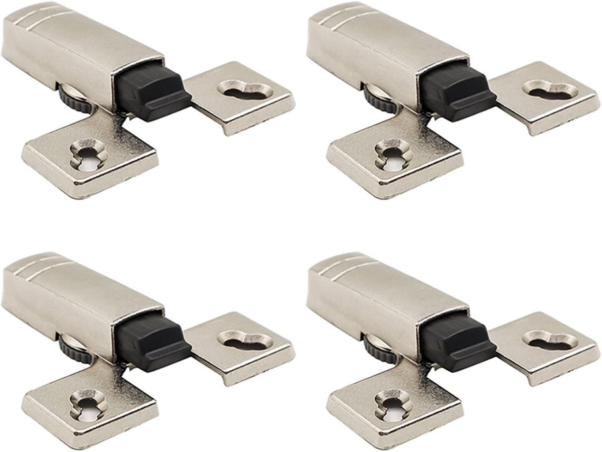 Zachte Sluitdempers voor Keukenmeubels en Kastdeuren - Schokabsorber Mechanisme, Set van 4 Stuks voor Stille Sluiting en Bescherming