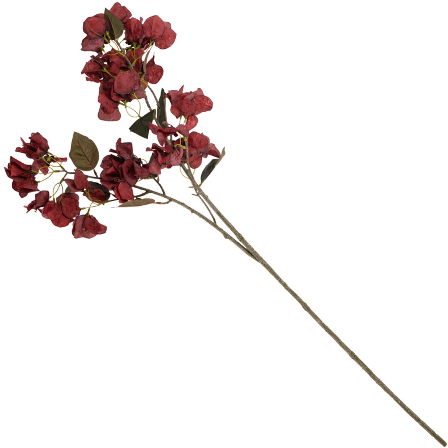 Kunstbloem Bougainvillea 110cm rood