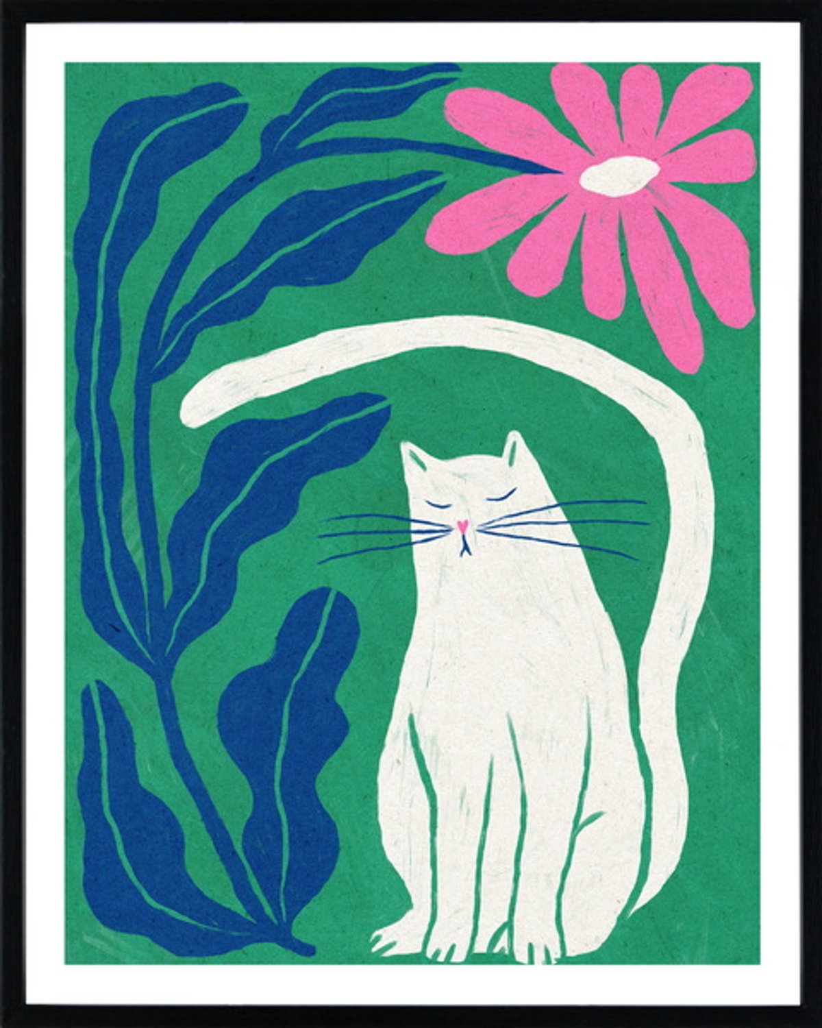Poster in frame cats 40x50cm