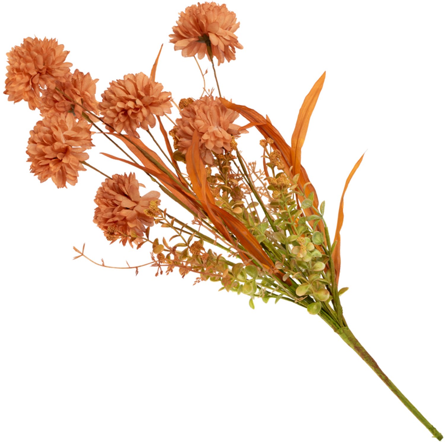 Veldboeket chrysant 50cm oranje