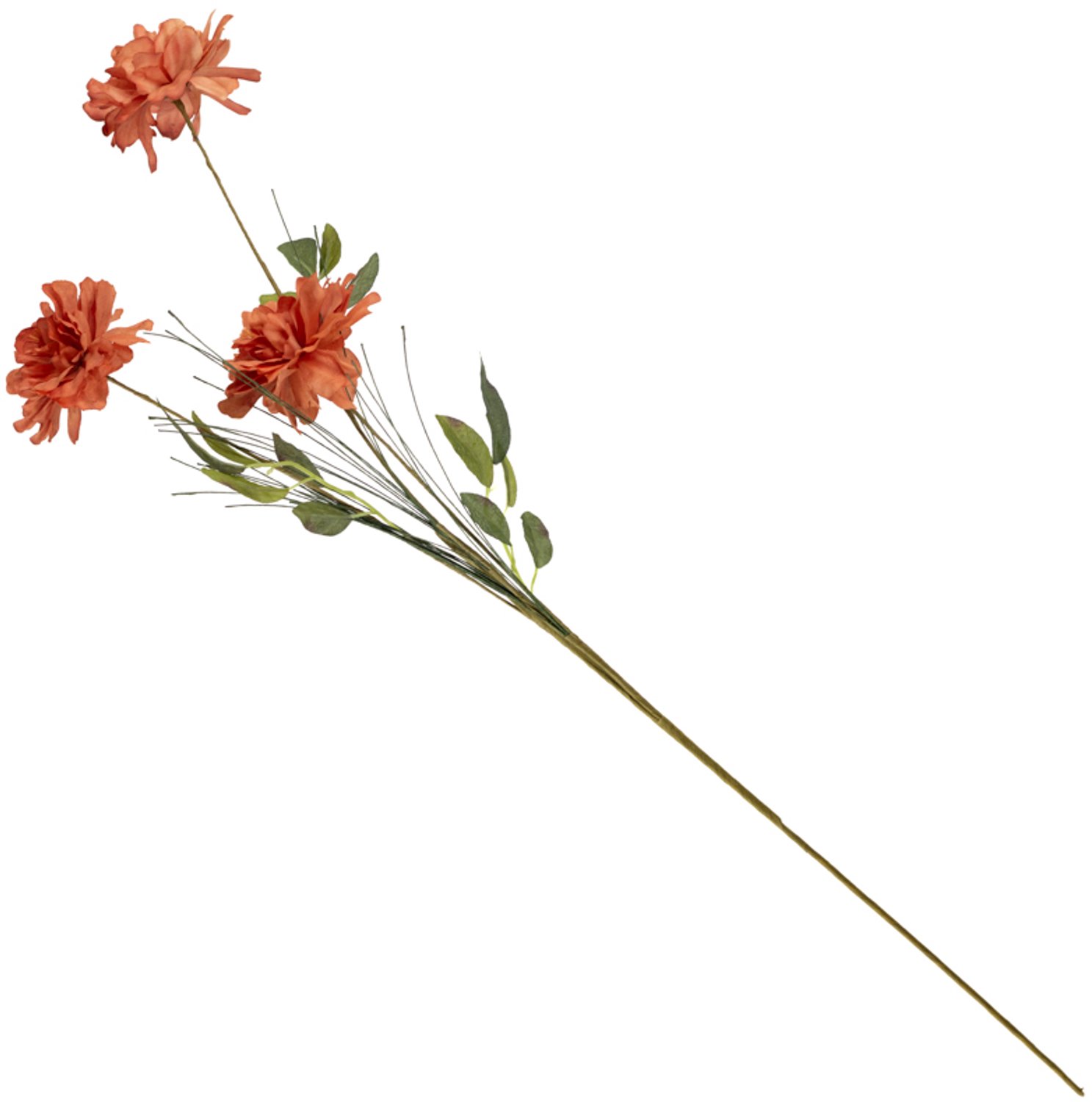 Veldboeket dahlia 75cm rood