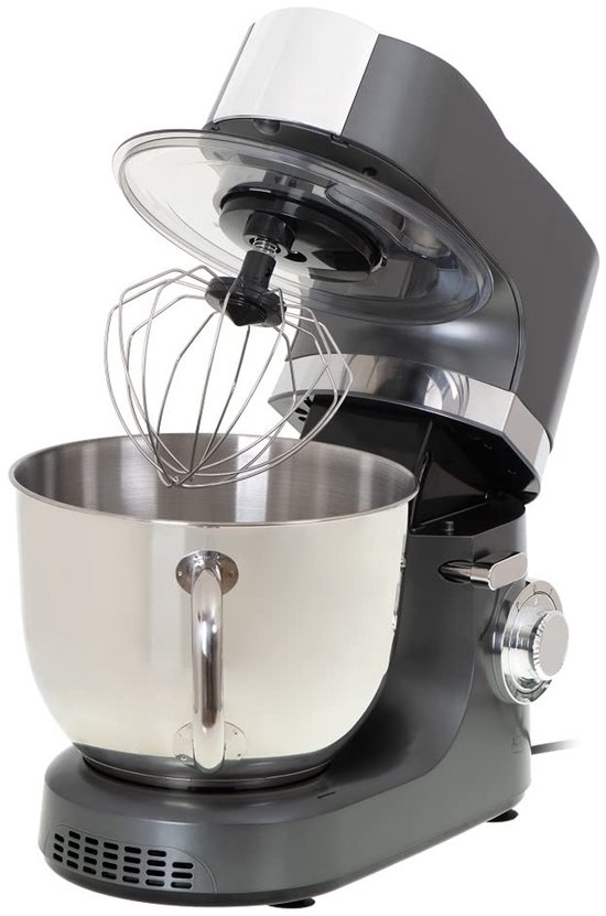 Keukenmachine 2200 W - 7 Liter Mengkom - Roestvrij Staal Kunststof - Multifunctionele Planeetrobot - Roermachine — afbeelding 5