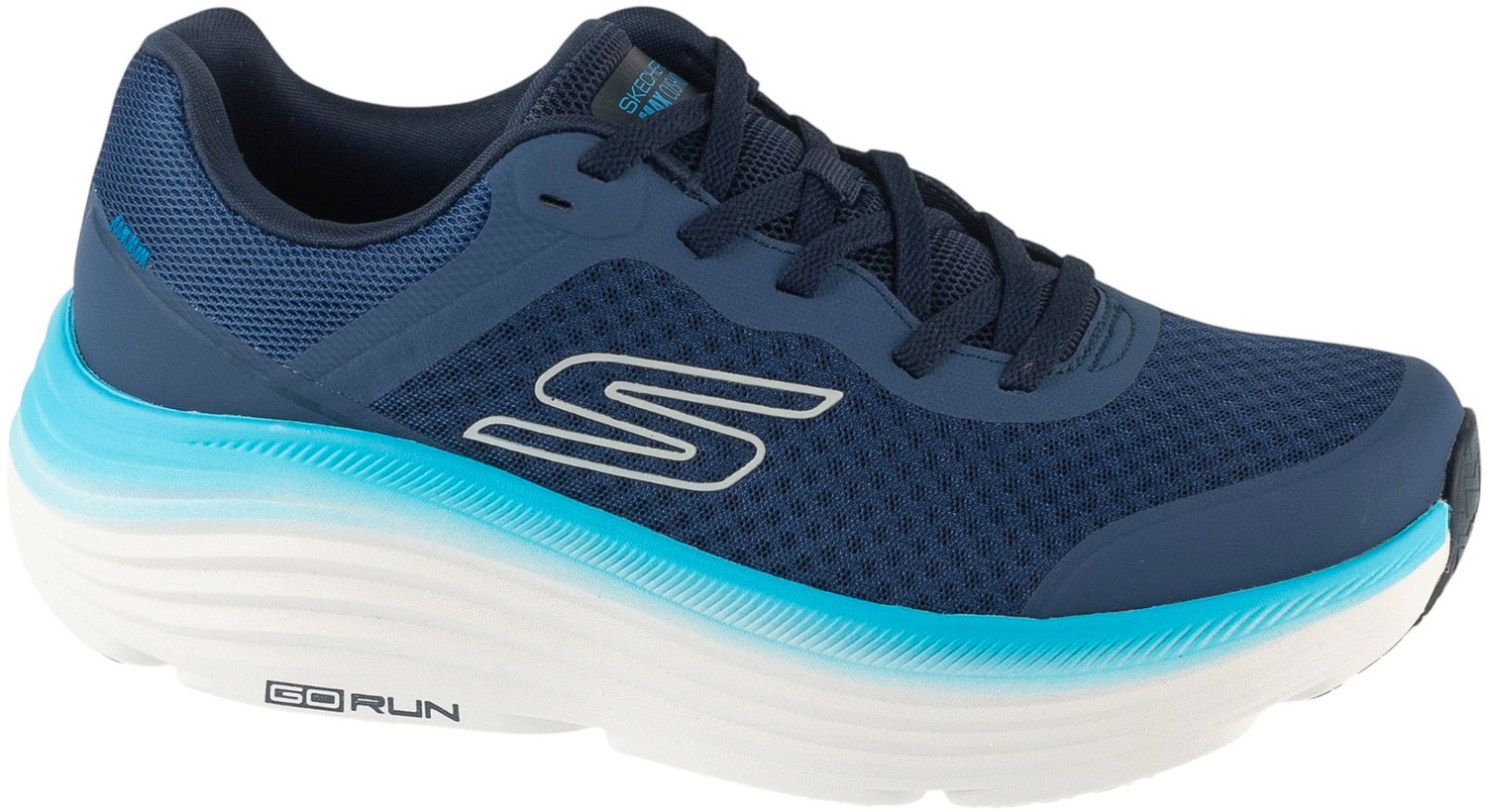Skechers Max Cushioning Endeavor, Mannen, Marineblauw, Hardloopschoenen, maat: 44,5