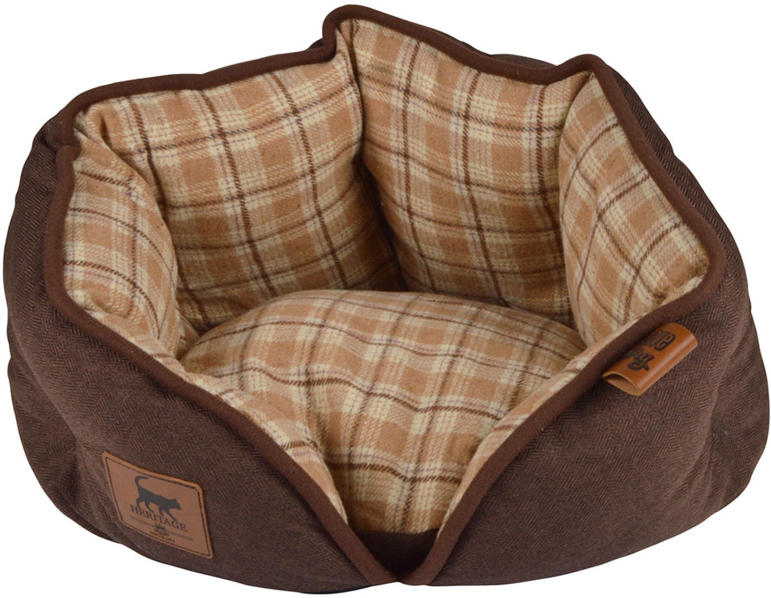 Homea - Zachte mand voor huisdieren, Ø 40 cm, polyester