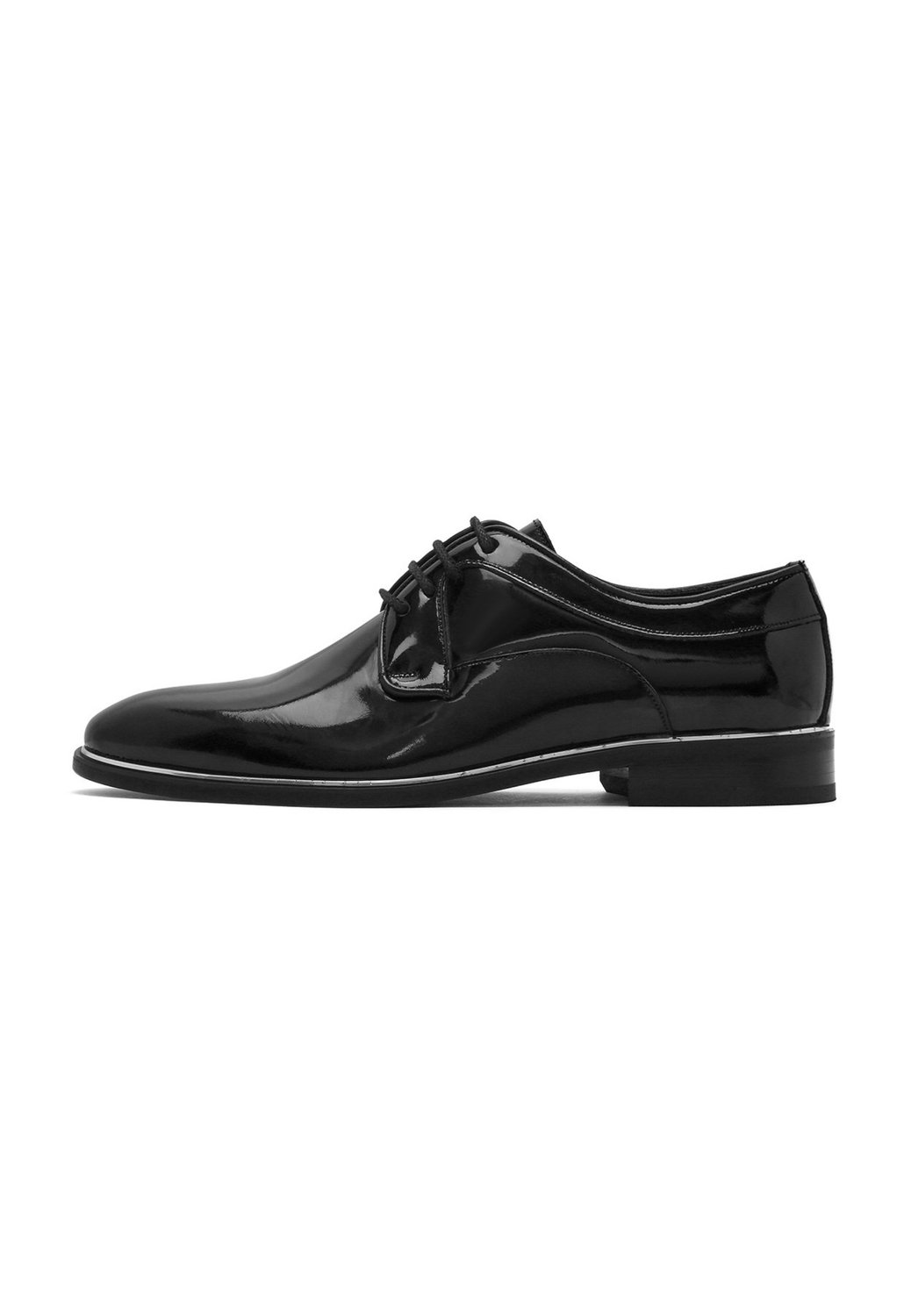 DERIMOD Lace-up Shoes Patent Leather Lace-up Shoes