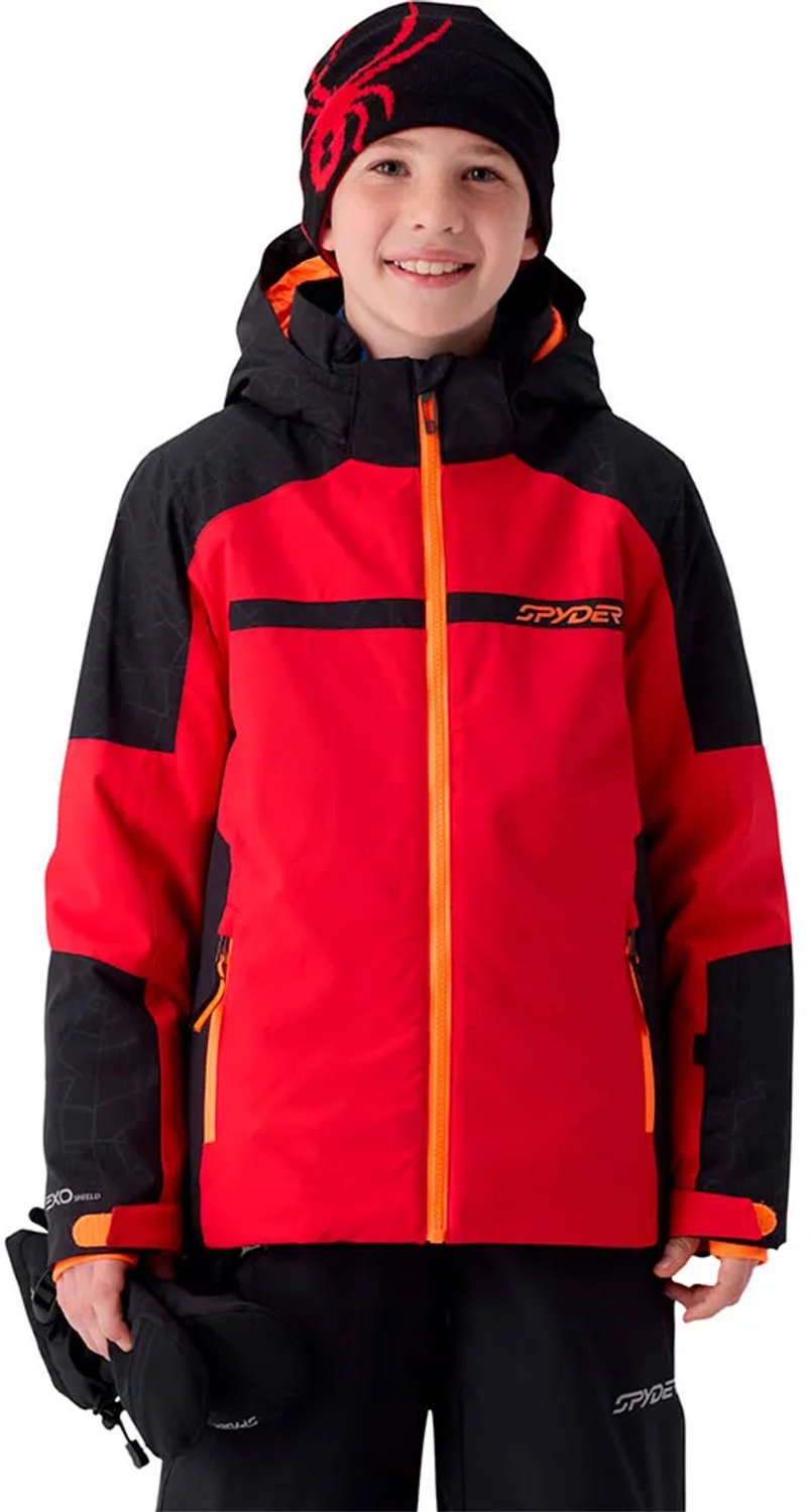 Spyder Challenger Jas 6 Years Jongen Rood