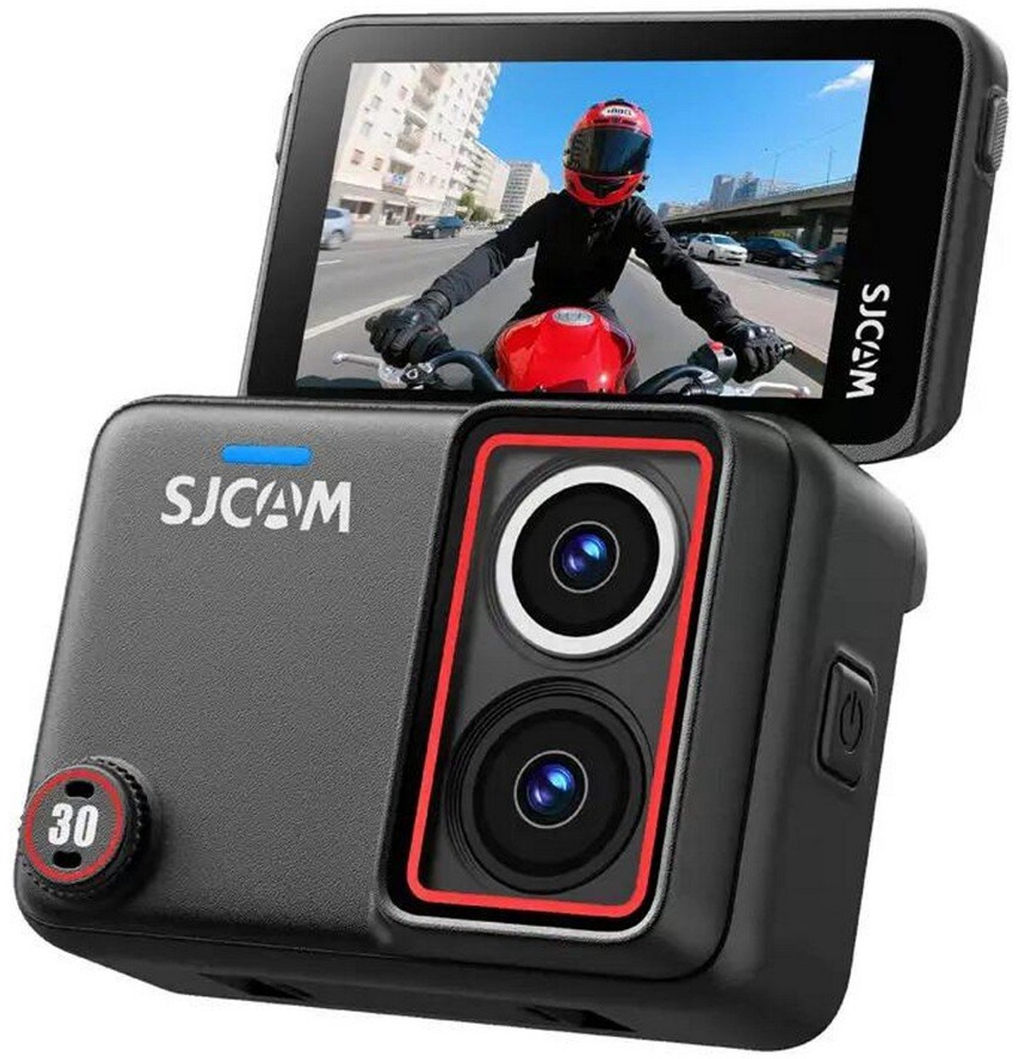 SJCAM SJ30 Standard Combo - 8K Dual Lens Action Camera - Nachtzicht - Flip Touchscreen - Stabilisatie