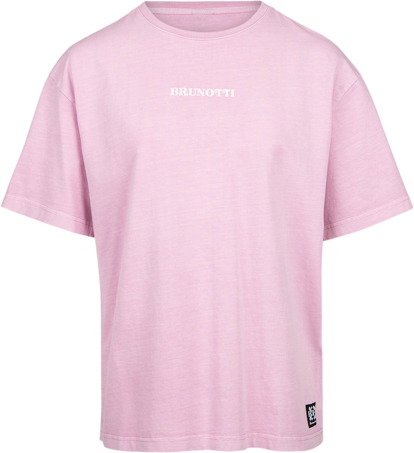 Brunotti Byan Dames T-Shirt Fuchsia 100% Katoen Relaxed Fit XS Roze