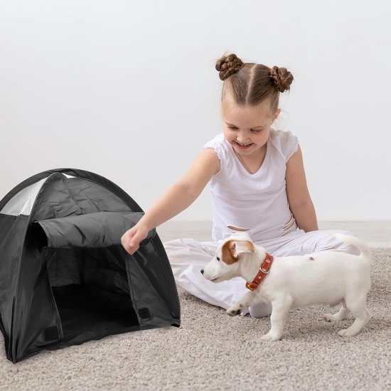 Ruime Tent voor Katten en Honden, Geschikt voor Binnen en Buiten, Ideaal als Dierenverblijf en Schuilplek voor Puppy’s en Kittens — afbeelding 5