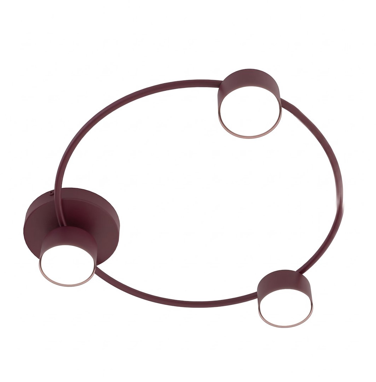 LUCIO 3 BURGUNDY