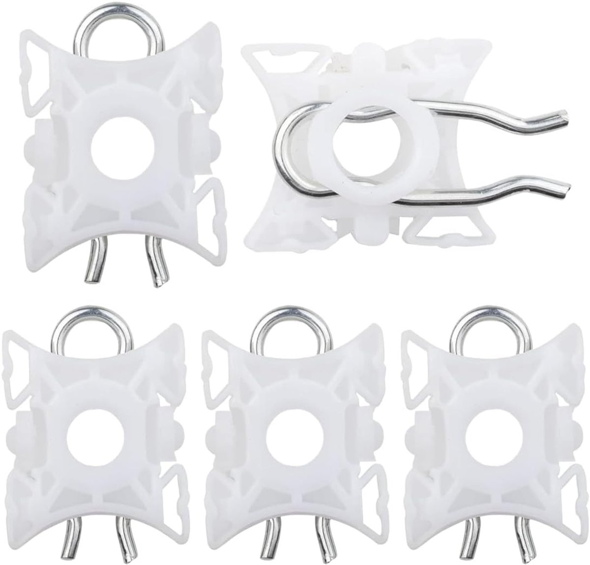 Set van 5 Vervangende Raamhefclips en Pads voor Schuifdeuren en Levers, Compatibel met Diverse Modellen zoals E32, E34, E36, E90, E92, E93, Z1, Z3, Z4, V70, XC70, XC90