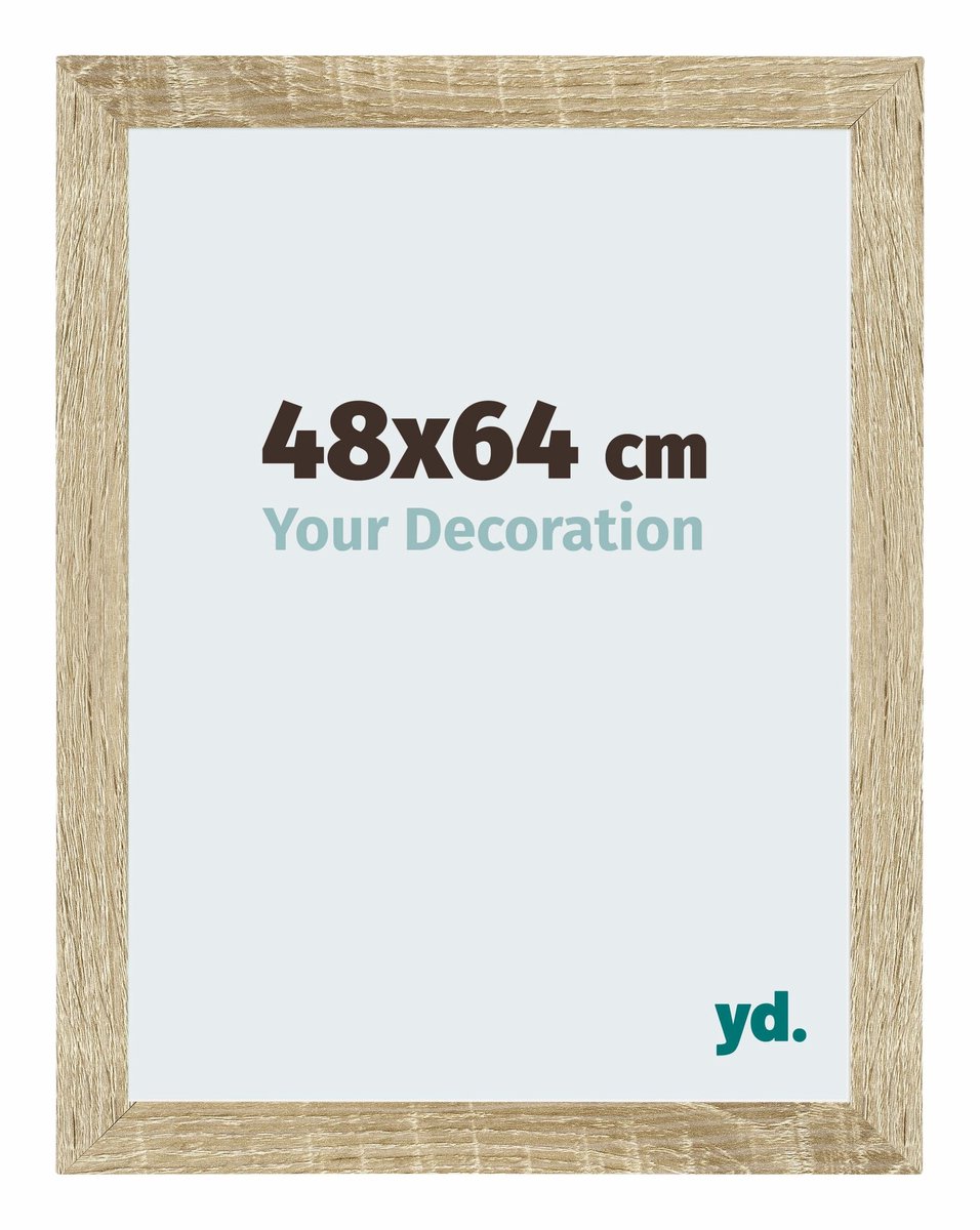 yd. Your Decoration - Fotolijst 48x64 cm - MDF - Sonoma Eiken - Mura