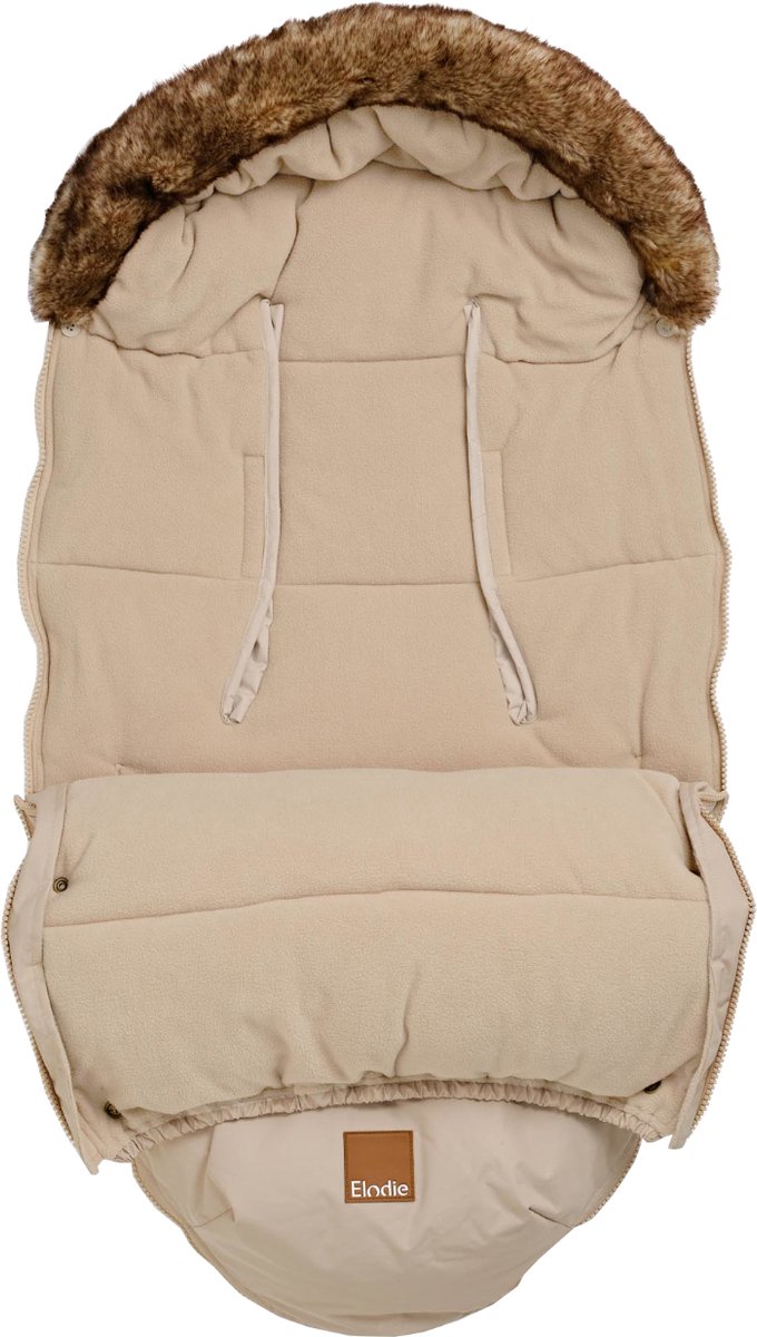 Elodie Voetenzak - Voetenzak Buggy- Voetenzak Kinderwagen - Pure Khaki van Elodie — afbeelding 4