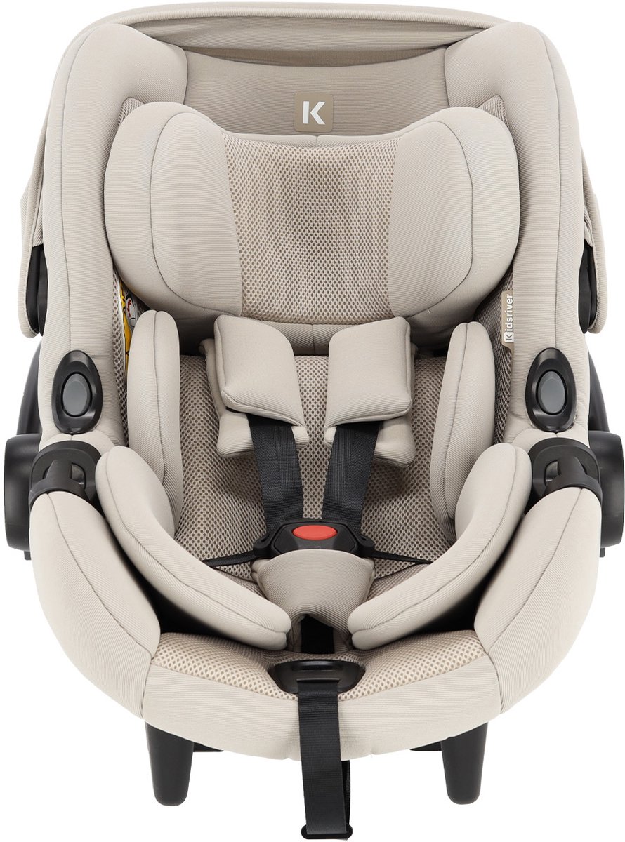 Kidsriver Autostoel - Curve - Clay - 40-87 cm