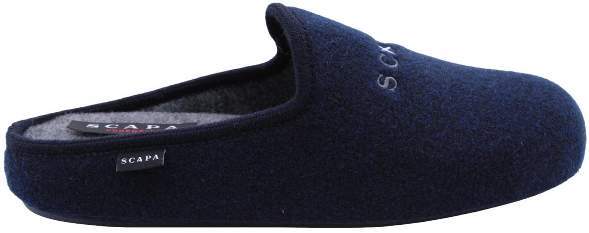 Scapa - Pantoffels - Blauw - Heren - Maat 42 -