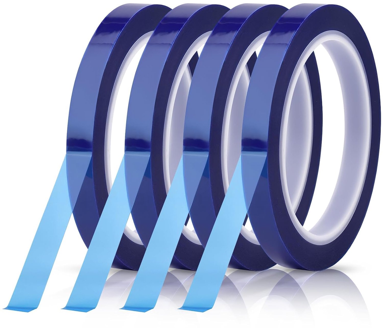Plakband hoge temperatuur 10 mm x 33 m - hittebestendig - olie- en waterafstotend - veilig voor elektronica - ShopVlot