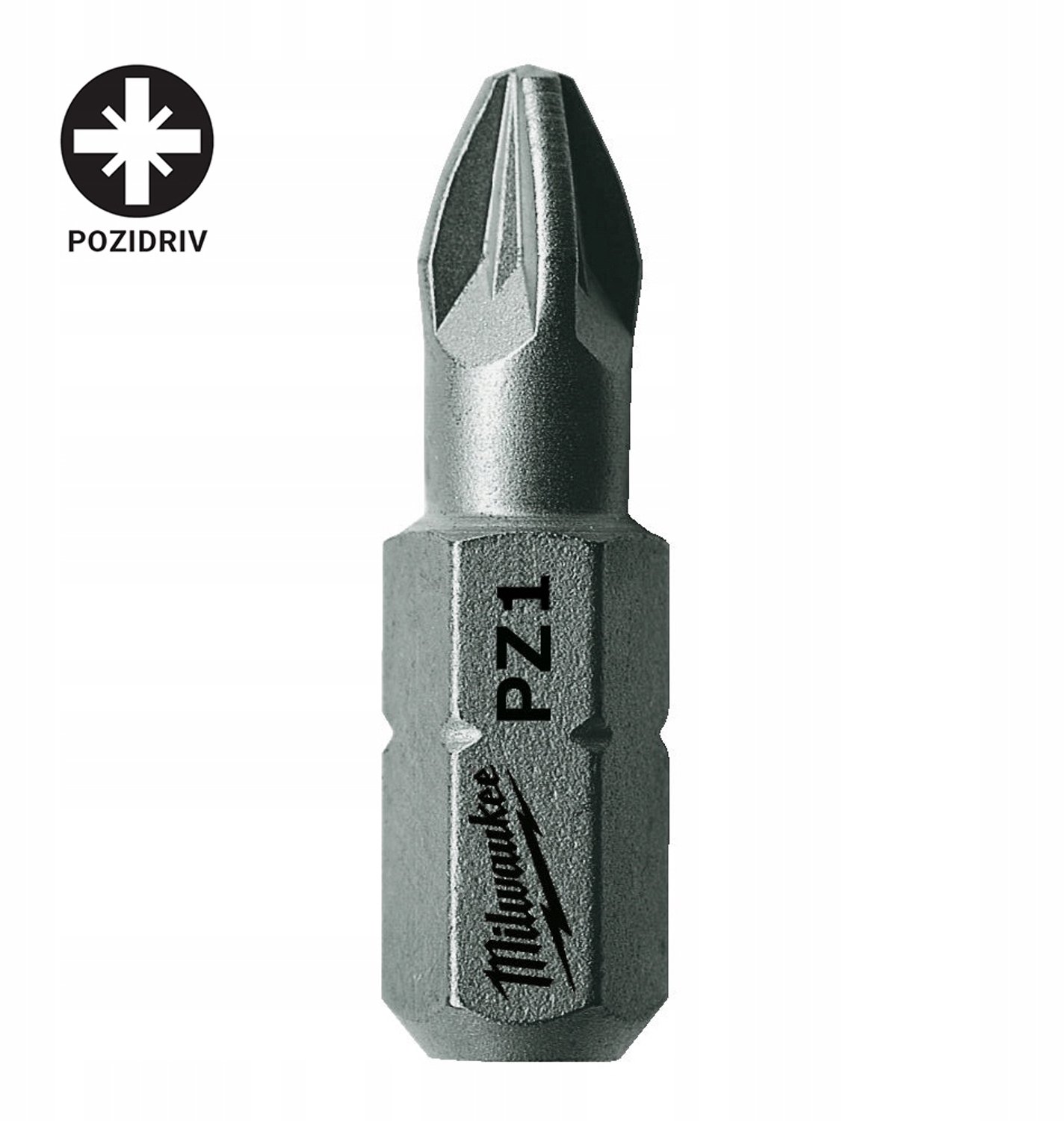 Milwaukee Schroefbits PZ 1 x 25 mm - 25 stuks - 4932399589