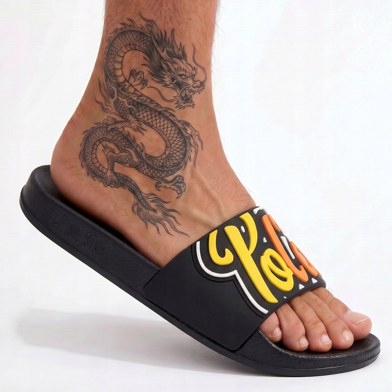 Big Star Heren Slippers Pol'and'Rock Festival Zwembad Maat 42