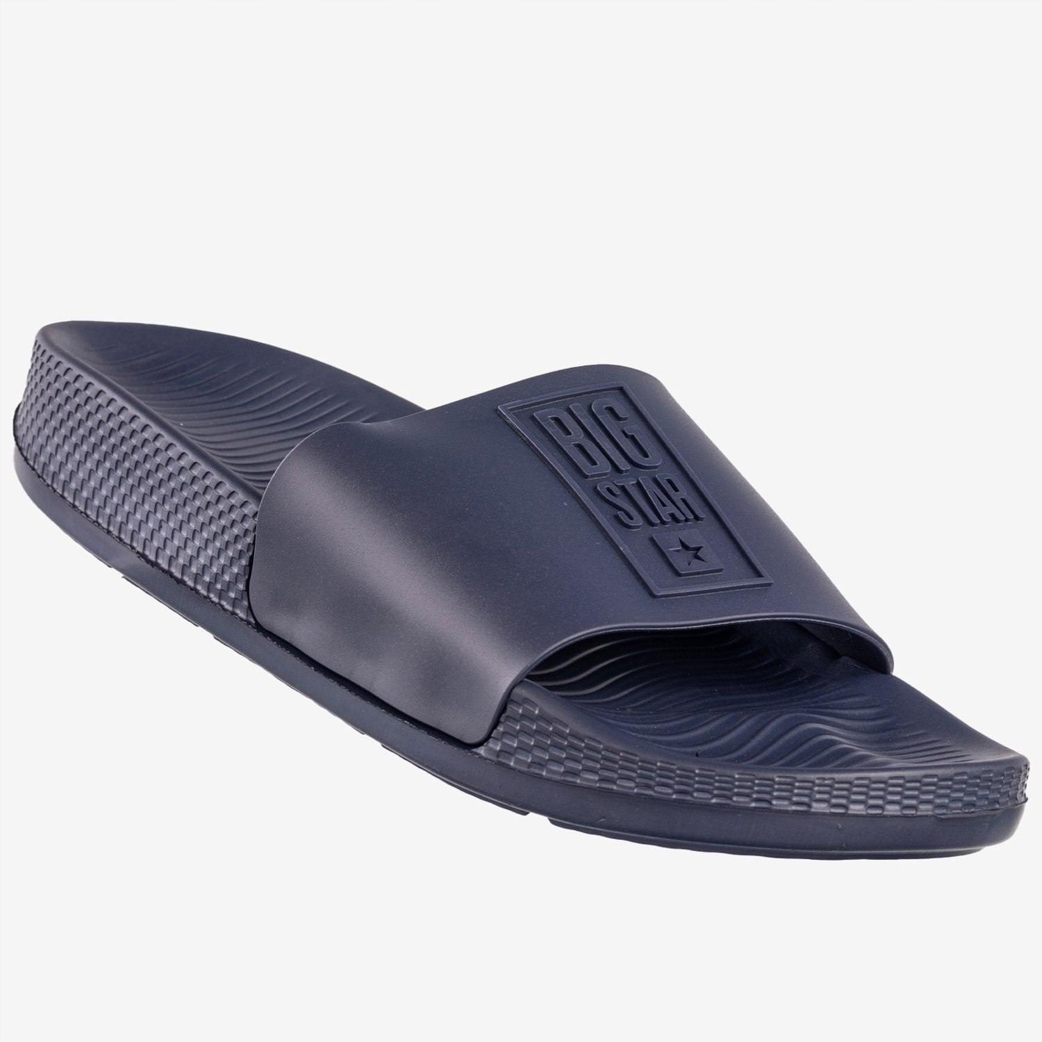 BIG STAR Heren Slippers Blauw Sportief Zwembad RR174A040 Maat 40