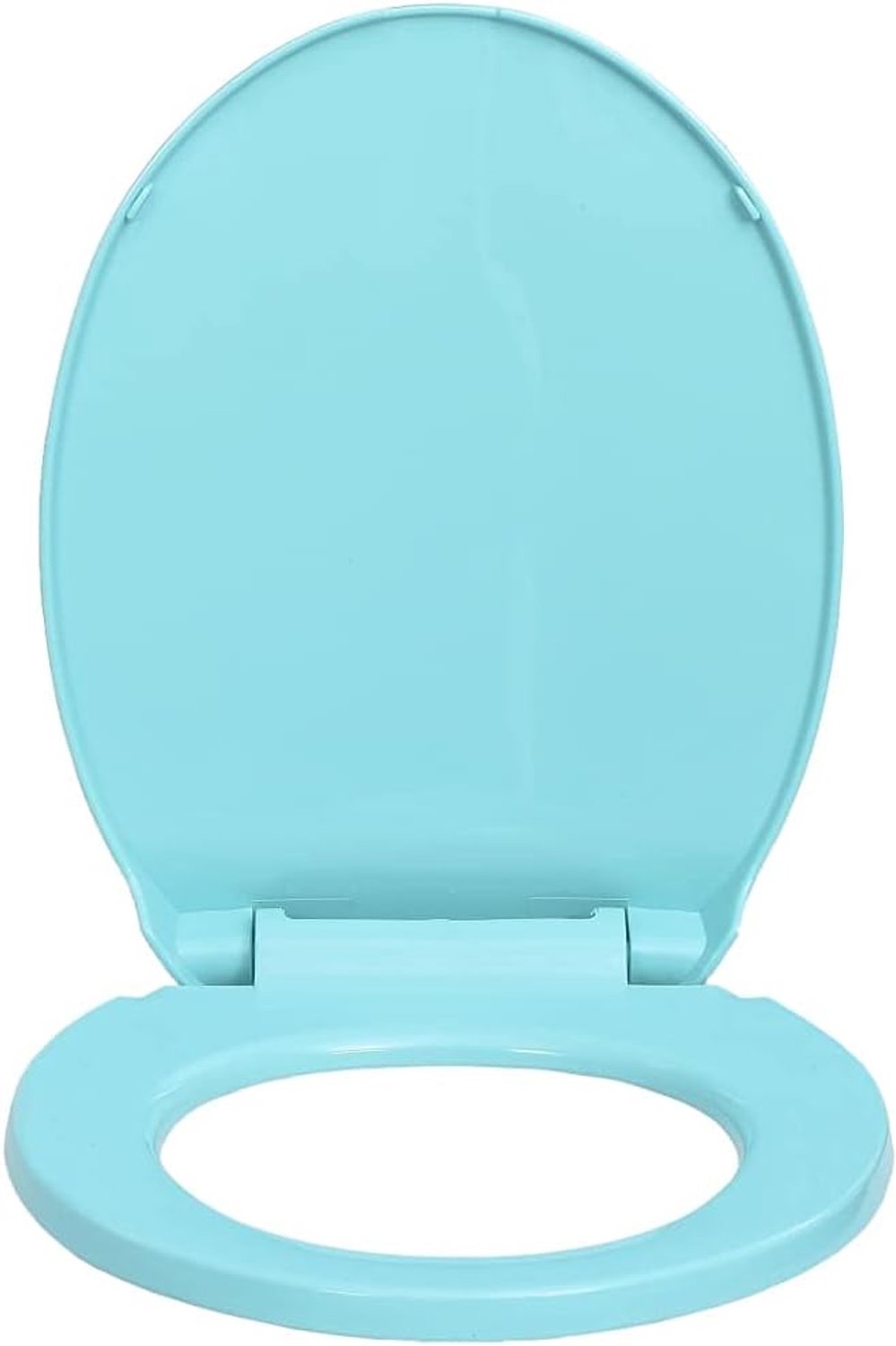 Toiletbril, wc-bril met gedempte sluiting en snelsluiting ovaal grijs/abrikoos/beige/blauw/groen, wc-bril, wc-bril, watertafel