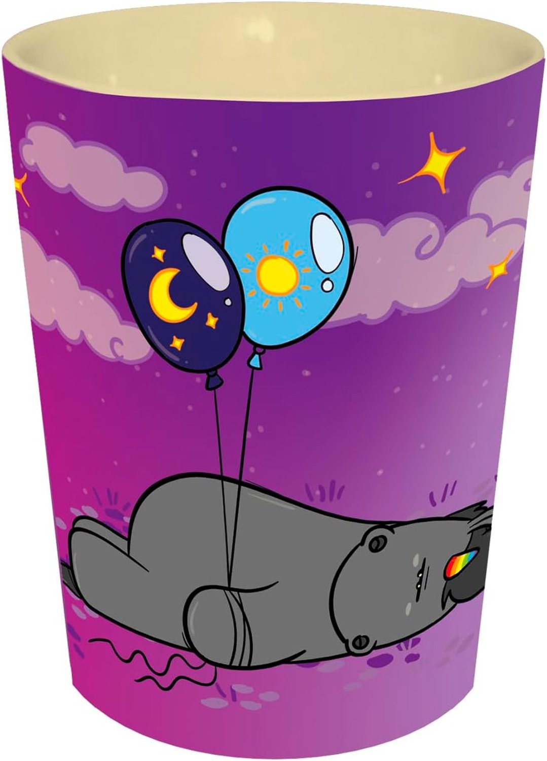 Grummeleinhorn Muffel 280 ml | koffie | thee | cacao | beker | keramische mok | cadeau | verjaardag | Kerstmis | ochtendmoffel | keramiek | magnetron- en vaatwasmachinebestendig