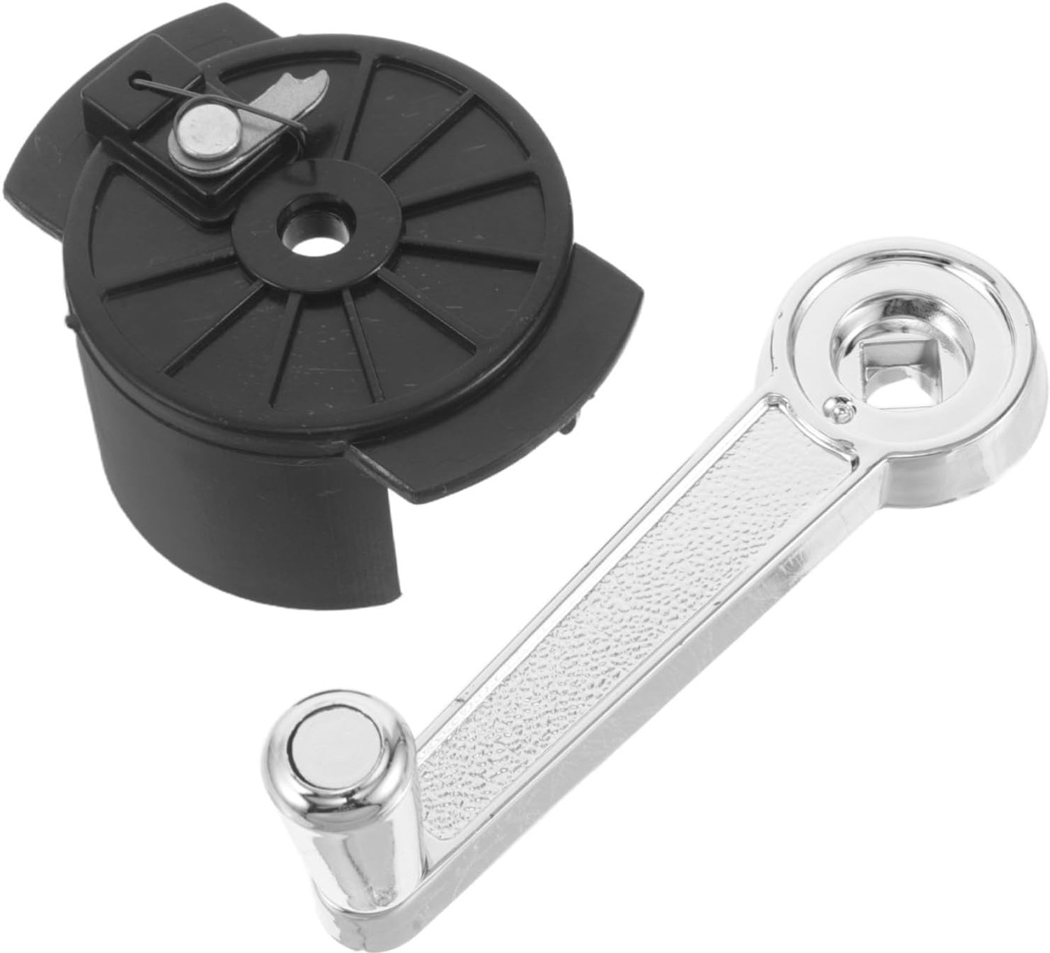 2 Stuks Patio Parasol Hand Crank Core Duurzame Plastic Mechanisme voor Zwembadparasol Ergonomische Grip Stabiele Bediening voor Buitengebruik