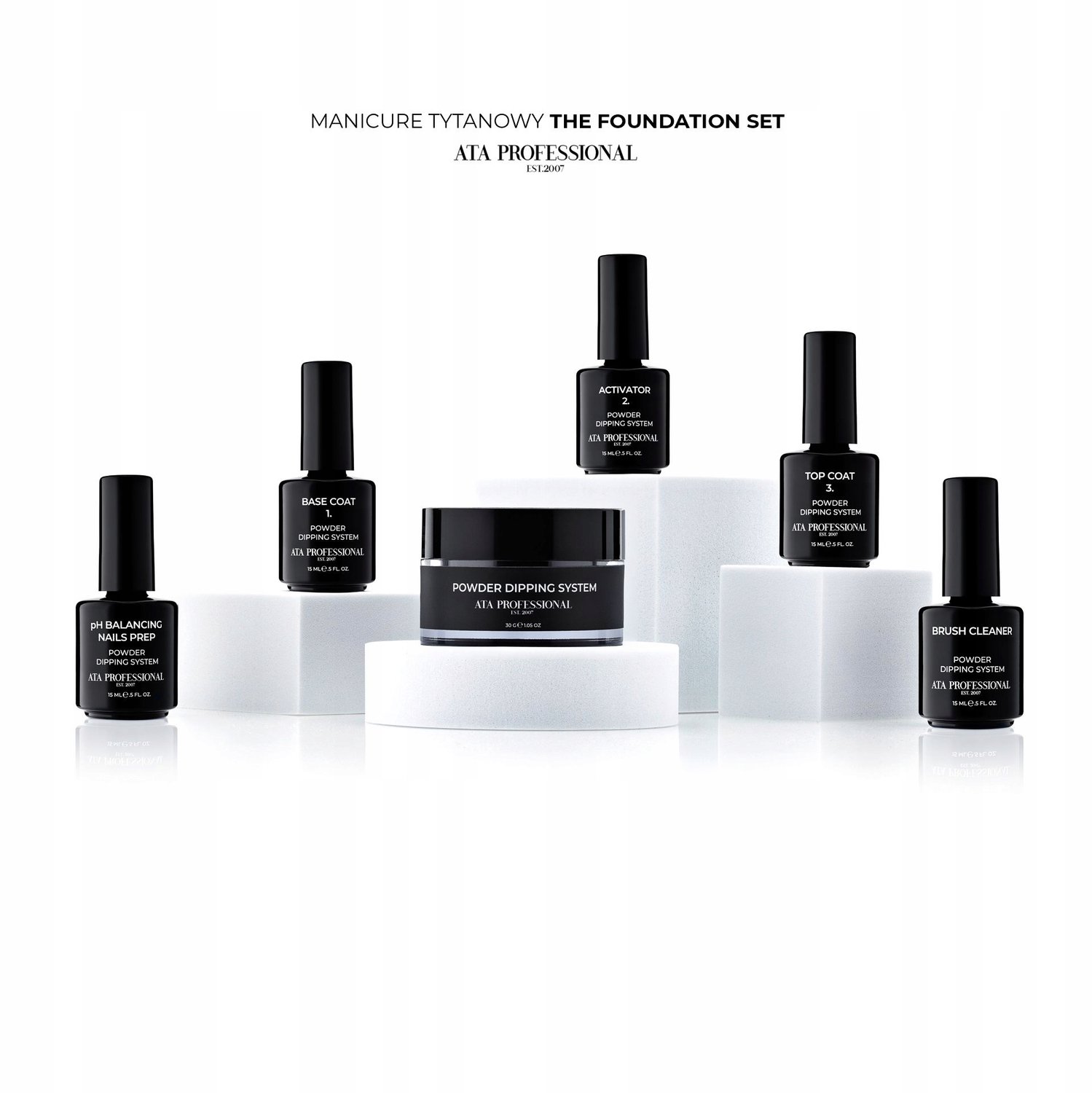 ATA PROFESSIONAL Titaan Manicure Startset: The Foundation Set