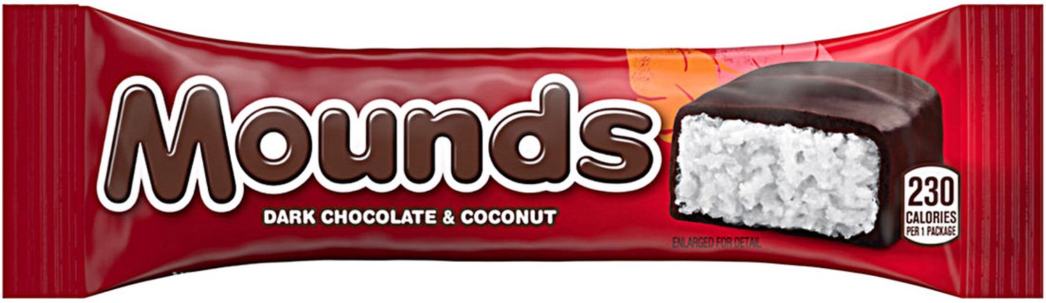 Hershey's Mounds - Amerikaanse chocolade - Romige kokosvulling - 24 x 50 g