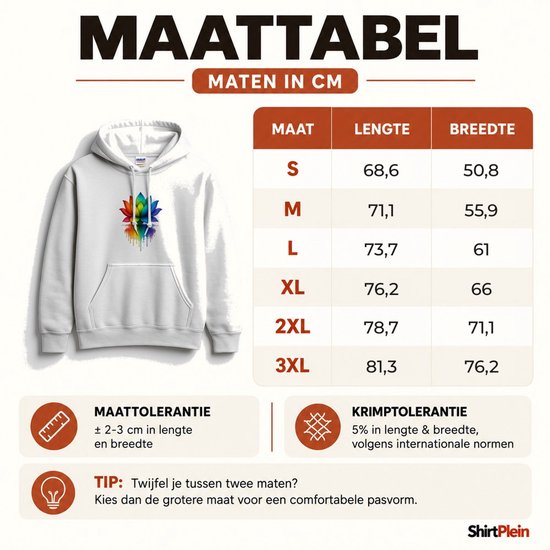 Lotus Hoodie – Kleurrijke Lotus Bloem – Spirituele Outfit – Unisex Hoodie voor Dames & Heren – Origineel Cadeau
