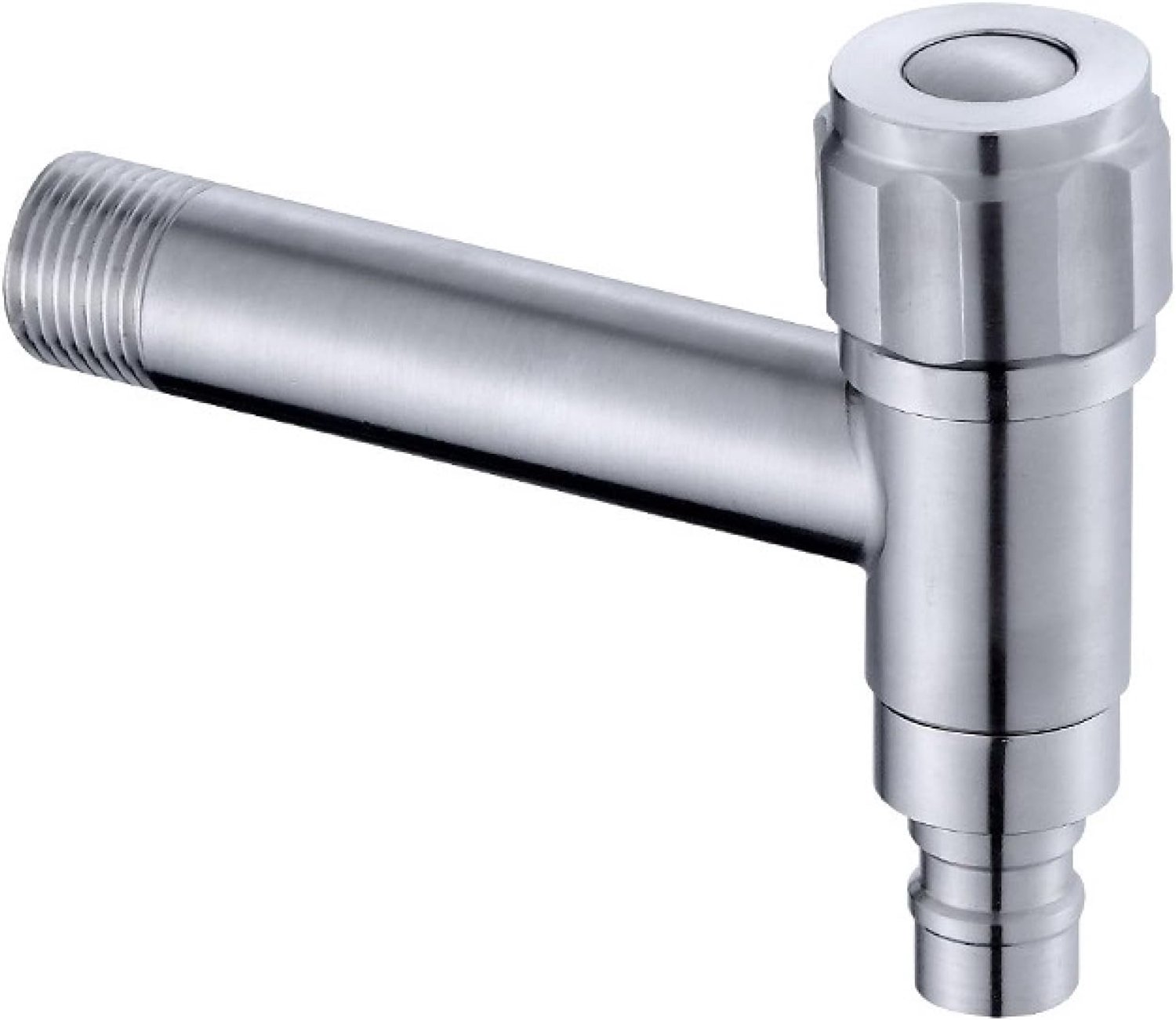 Kraan 304 Roestvrij Staal Snelopen Wasmachinekraan 1/2 Inch Kraanverlenging Balkonmop Zwembaduitloop Wasmachine