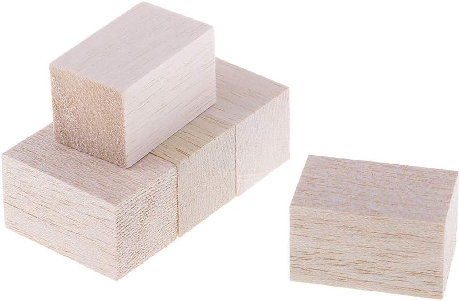 Houten Blokken DIY Modellering Craft Hout Werkmaterialen 5 stks 50mm
