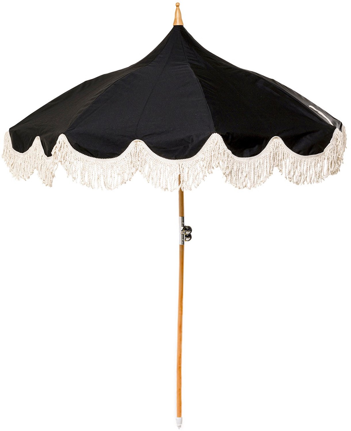 Parasol Temple zwart 200cm Kare Design