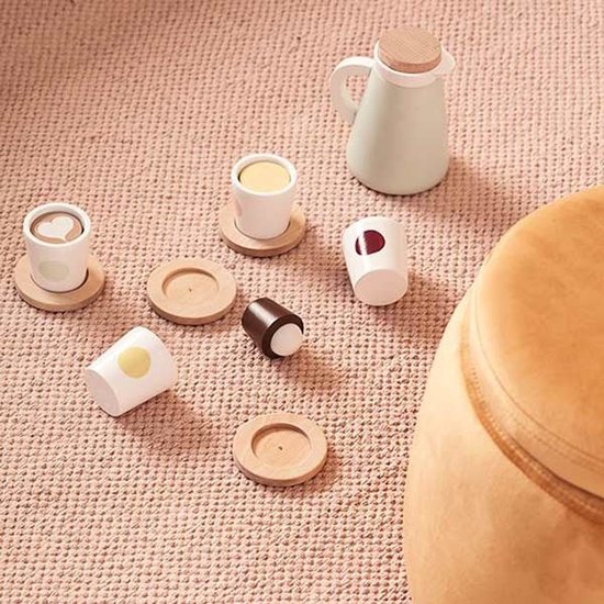 Kid's Concept Houten koffie set tasjes* van Kid’s Concept. — afbeelding 2