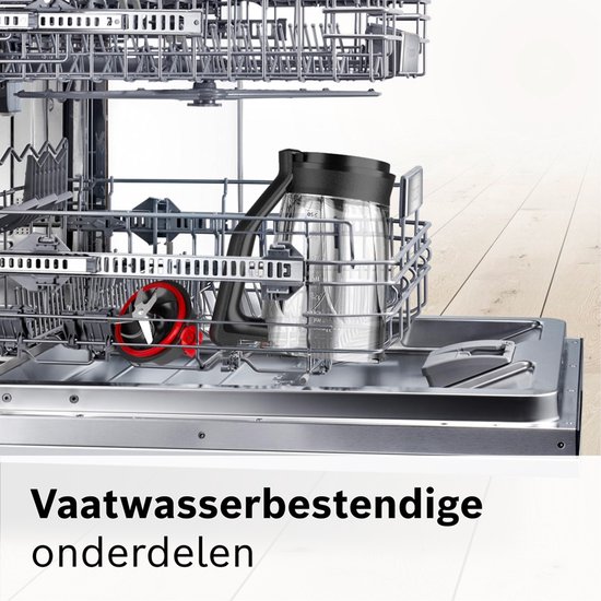 Bosch Serie 4 MMB4192S - Blender - 1,5L - 1200W - 10 jaar motorgarantie - Met veiligheidsdeksel - Zwart / Zilver — afbeelding 5