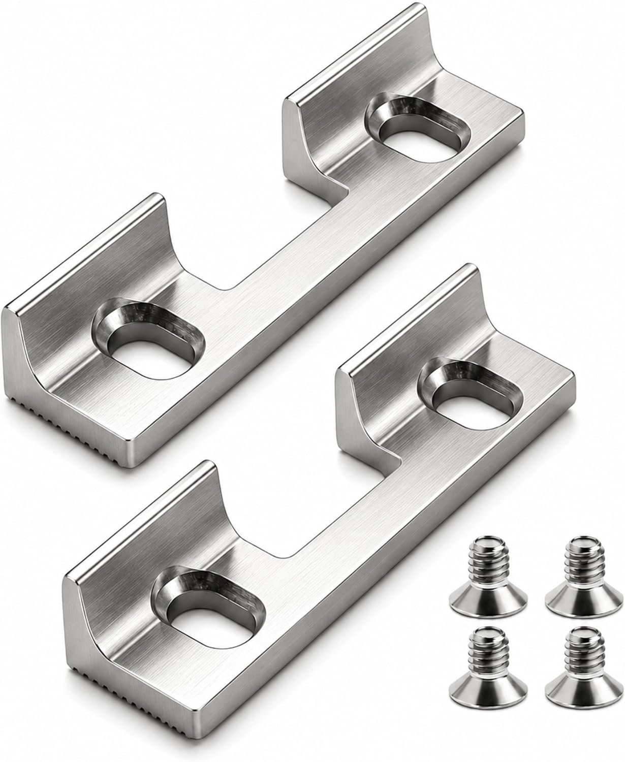Vervangstuk sluitplaat 32 mm - aluminiumlegering - 2 stuks - gerichte vervanging - Vemera