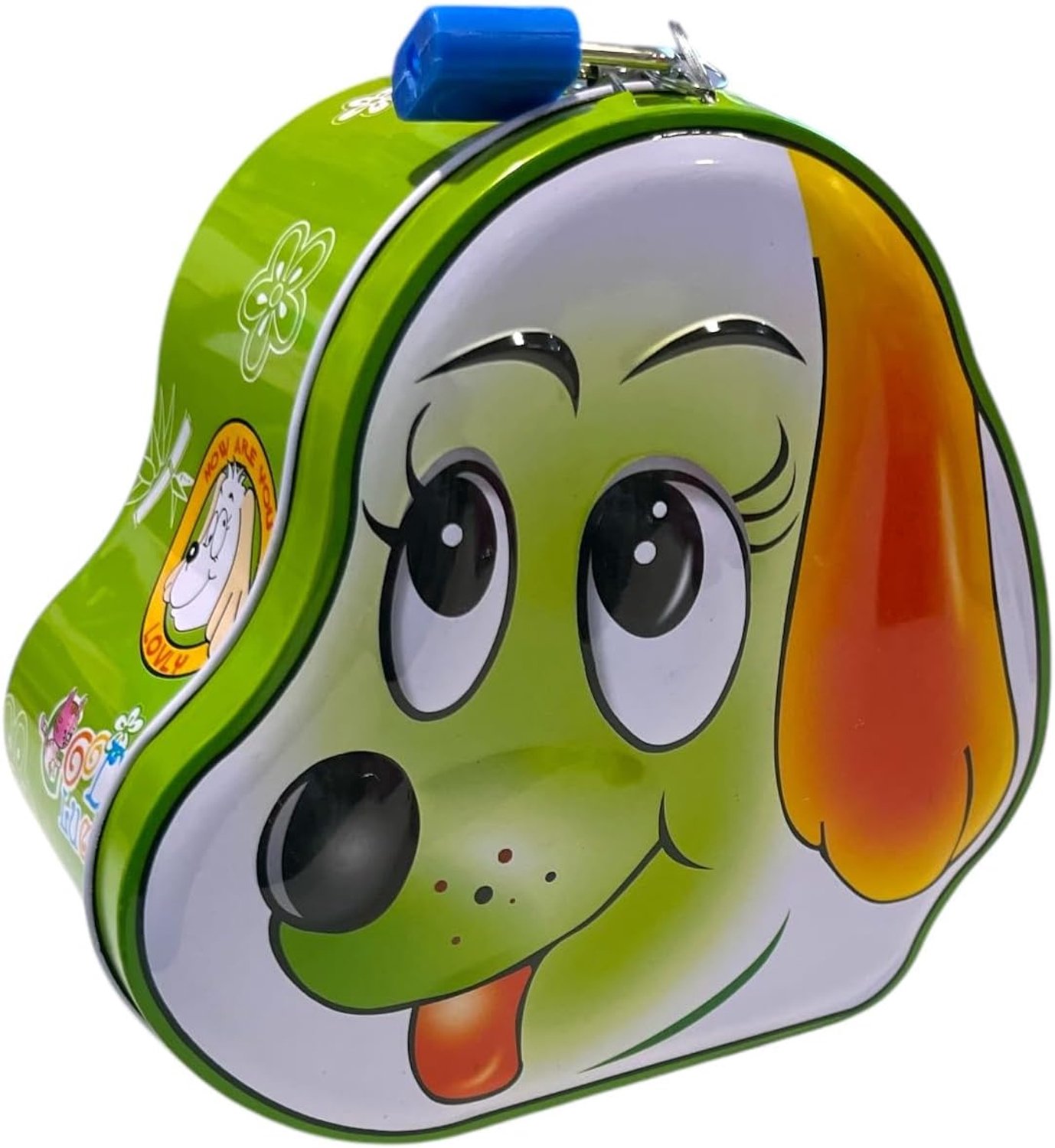Spaarpot hondvorm - grote maat - met slot - leuk voor jongens en meisjes - ShopVlot